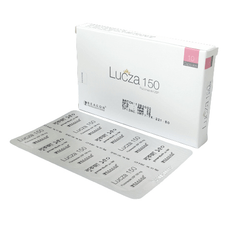 Pack Image: Lucza 150 mg Capsule (1 x 10)