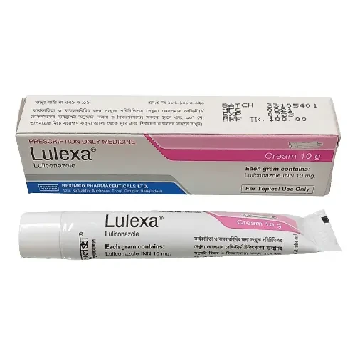 Pack Image: Lulexa 1% Cream (10 gm tube)