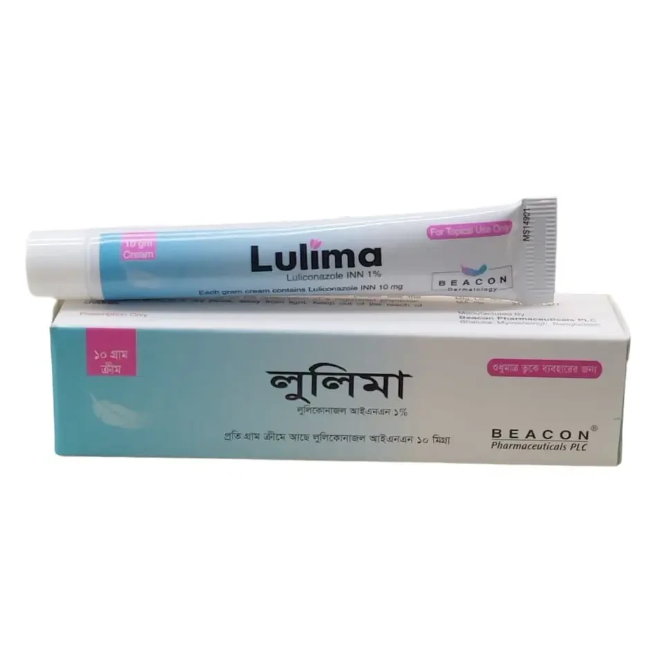 Pack Image: Lulima 1% Cream (10 gm tube)