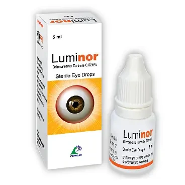 Pack Image: Luminor 0.025% Eye Drop (5 ml drop)