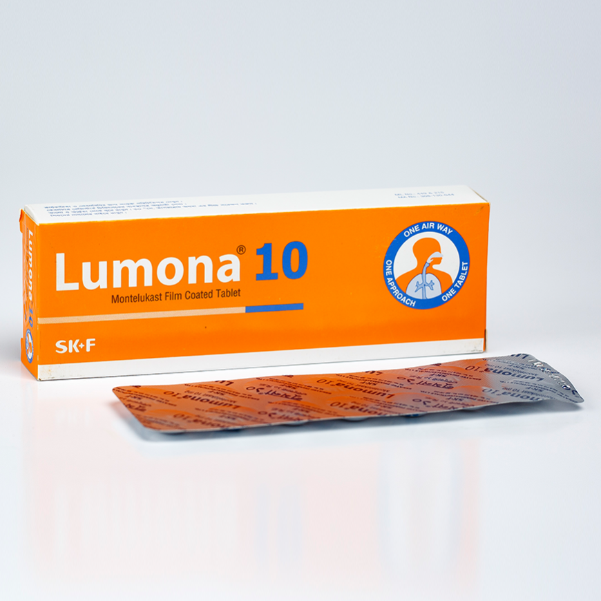 Pack Image: Lumona 10 mg Tablet (3 x 14)