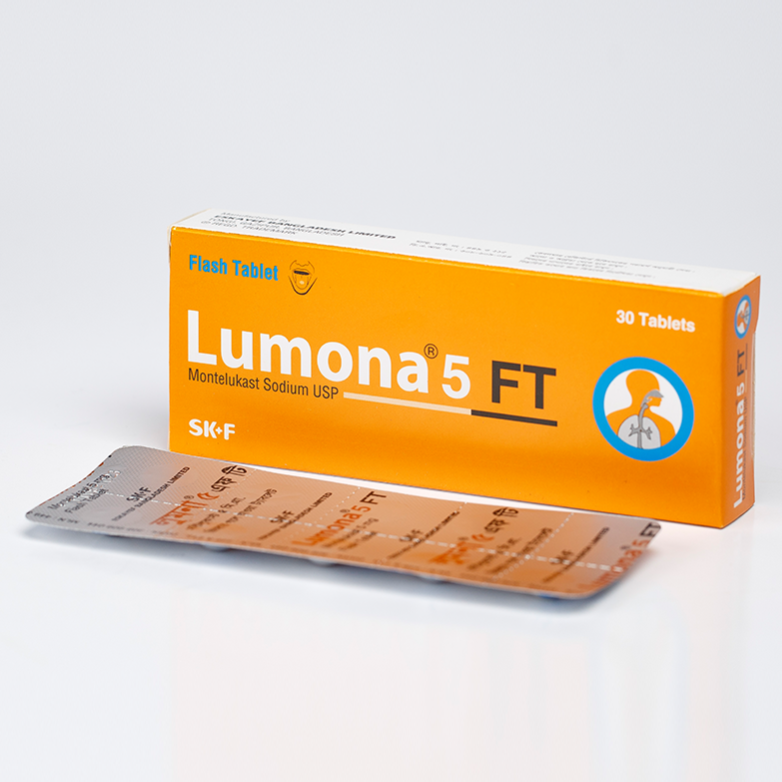 Pack Image: Lumona FT 5 mg Flash Tablet (3 x 10)