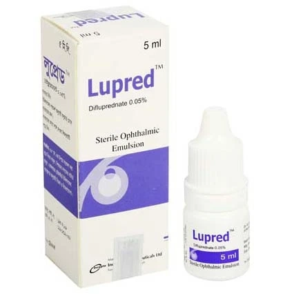 Pack Image: Lupred 0.05% Eye Drop (5 ml drop)