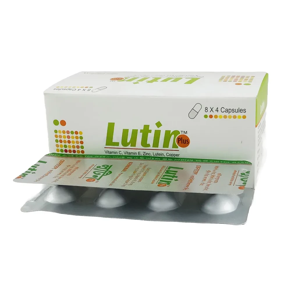 Pack Image: Lutin Plus 60 mg Capsule (8 x 4)