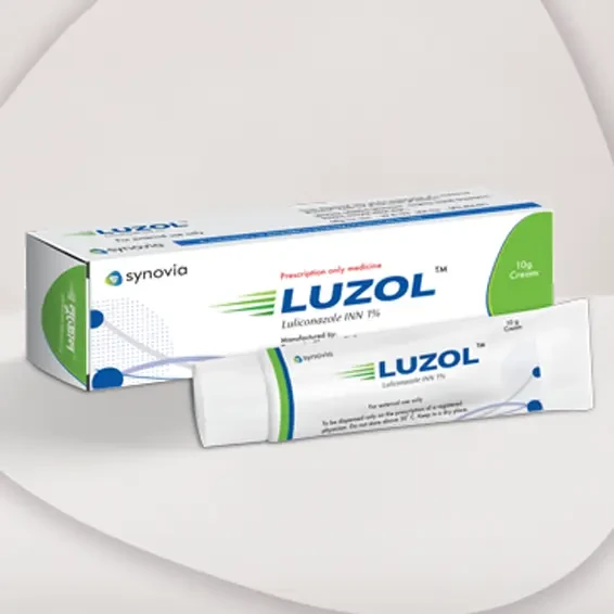 Pack Image: Luzol 1% Cream (10 gm tube)