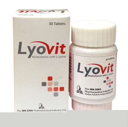 Pack Image: Lyovit Tablet (1 x 30)