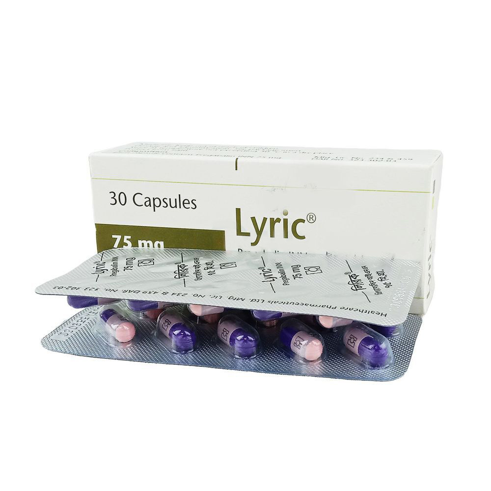 Pack Image: Lyric 75 mg Capsule (3 x 10)