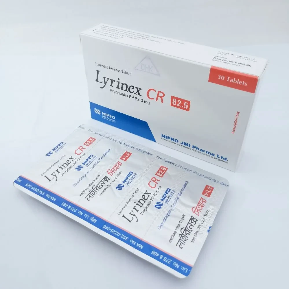 Pack Image: Lyrinex CR 82.5 mg Tablet (3 x 10)