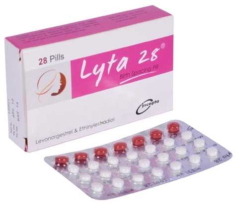 Pack Image: Lyta 28 0.03 mg Tablet ((21 white+7 brown) tablet)