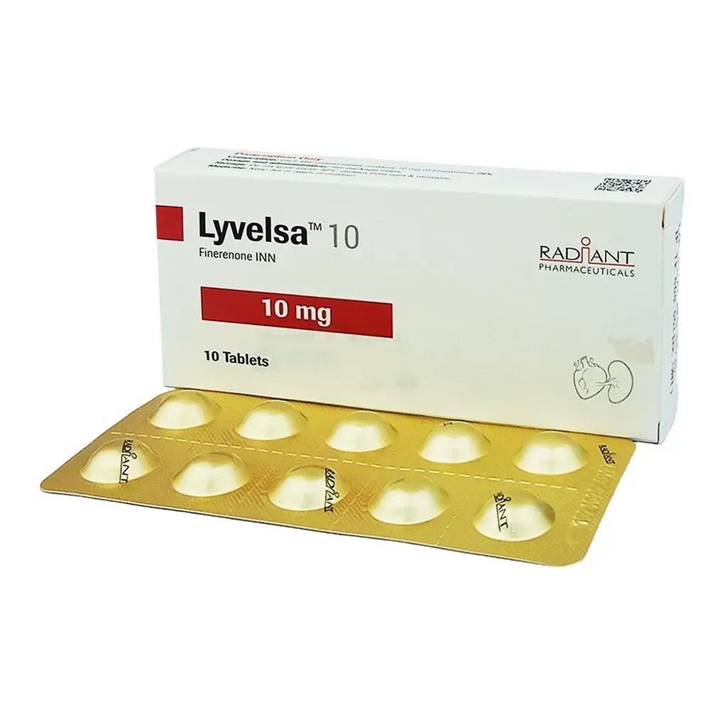 Pack Image: Lyvelsa 10 mg Tablet (1 x 10)