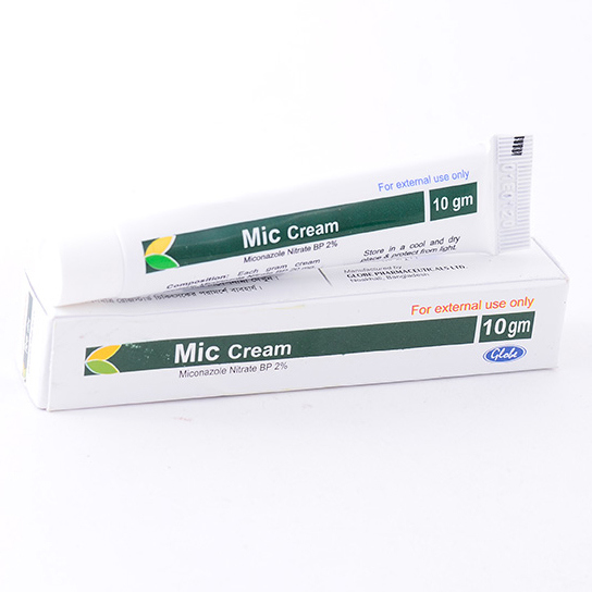 Pack Image: MIC 2% w Cream (10 gm tube)
