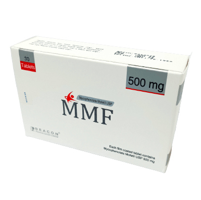 Pack Image: MMF 500 mg Tablet (3 x 10)