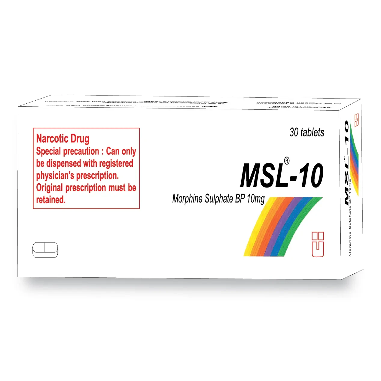 Pack Image: MSL 10 mg Tablet (3 x 10)