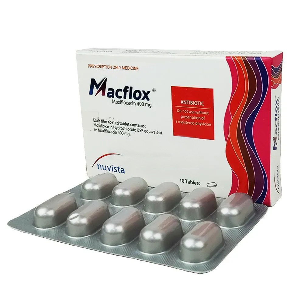 Pack Image: Macflox 400 mg Tablet (1 x 10)