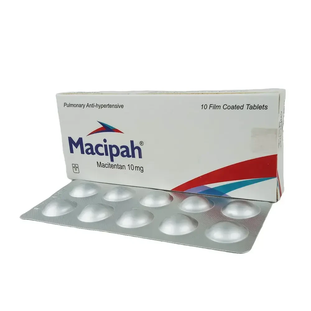 Pack Image: Macipah 10 mg Tablet (1 x 10)