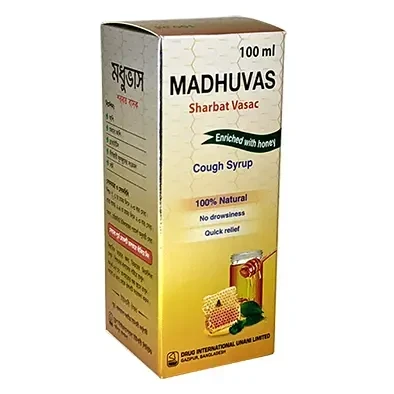 Pack Image: Madhuvas (5 gm Syrup (100 ml bottle)