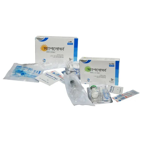 Pack Image: Magnova 500 mg Injection (500 mg vial)