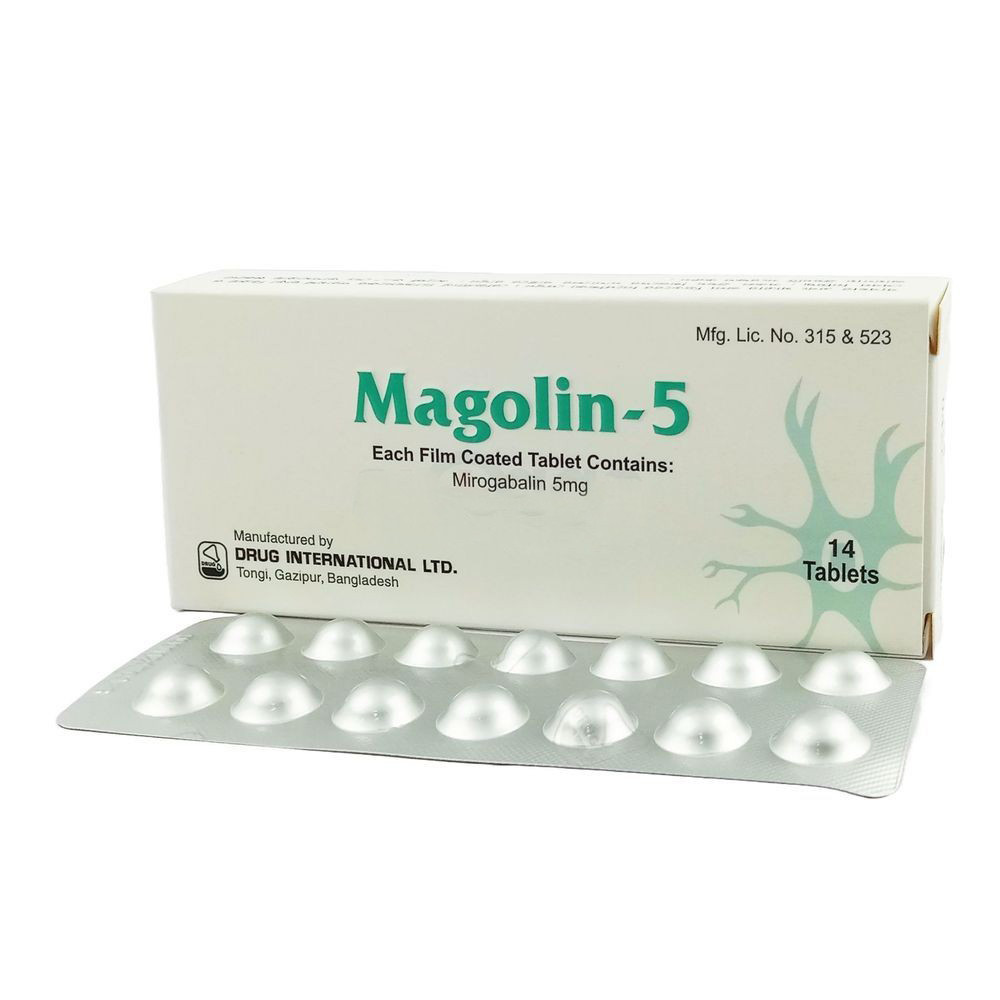 Pack Image: Magolin 5 mg Tablet (1 x 14)