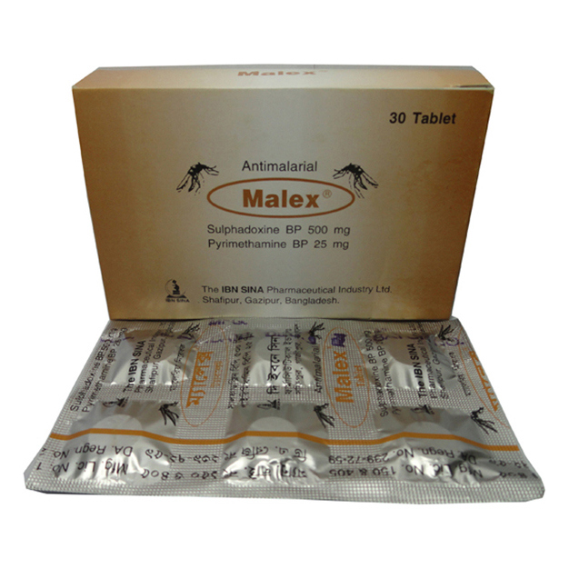 Pack Image: Malex 500 mg Tablet (5 x 6)