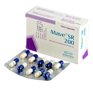 Pack Image: Mave SR 200 mg Capsule (3 x 10)