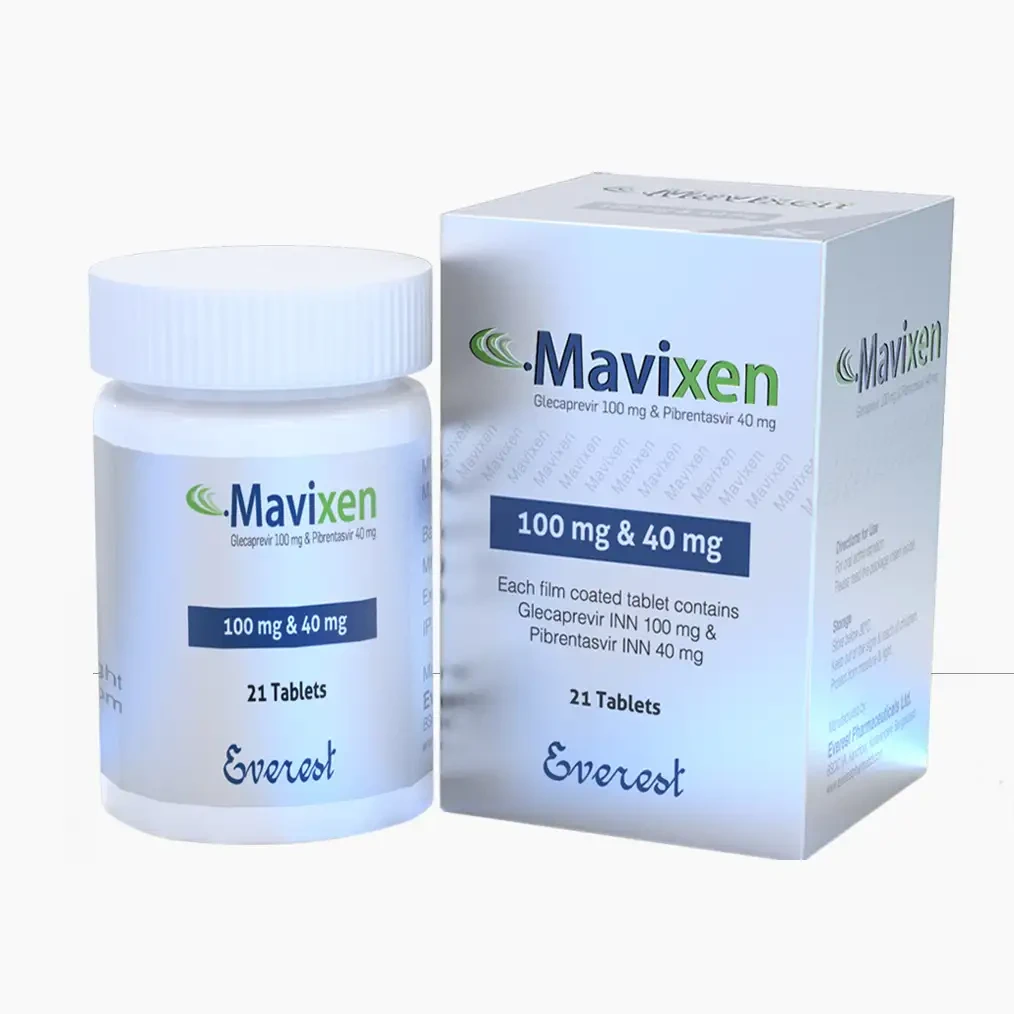 Pack Image: Mavixen 100 mg Tablet (1 x 21)