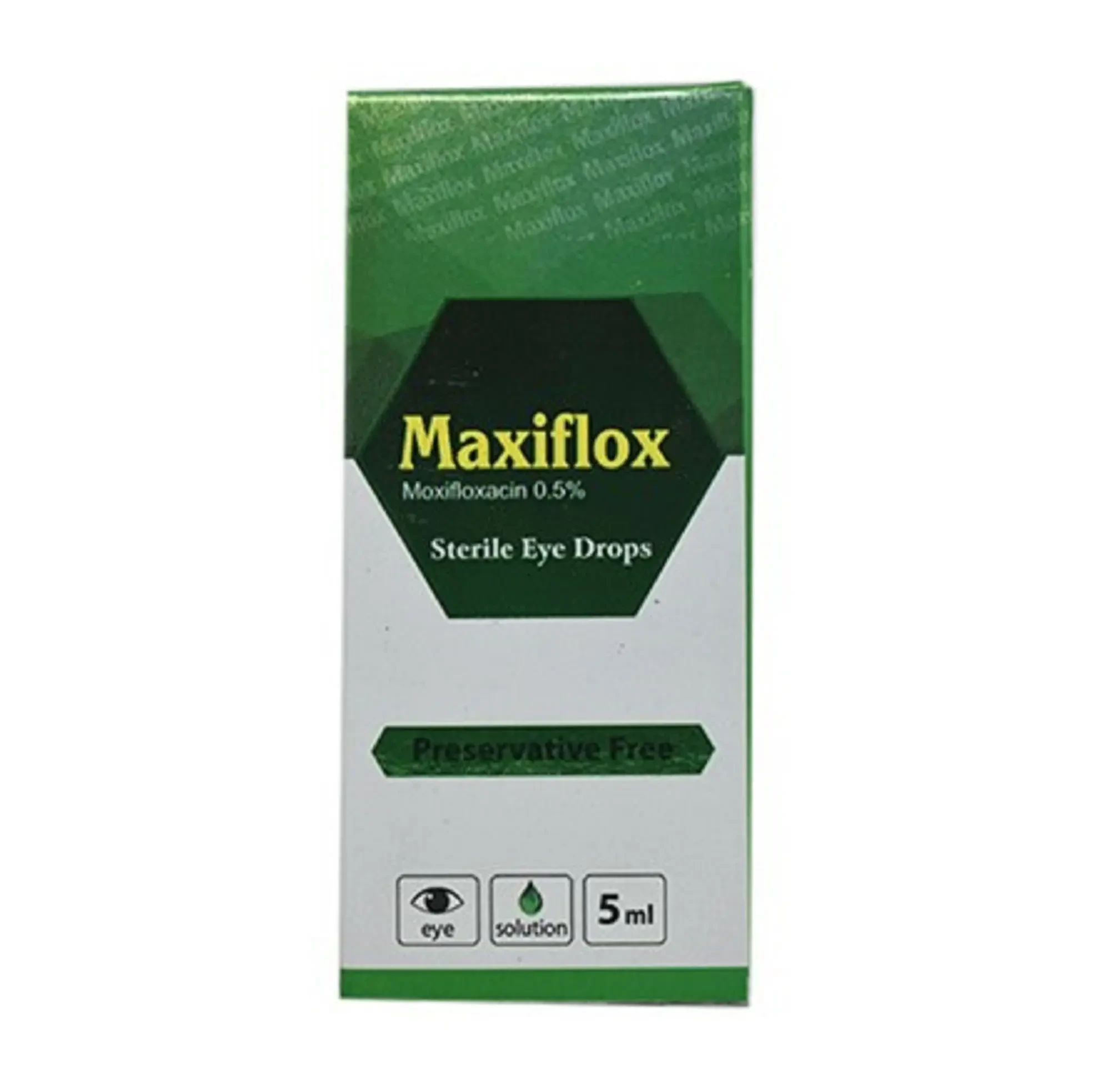 Pack Image: Maxiflox 0.5% Eye Drop (5 ml drop)
