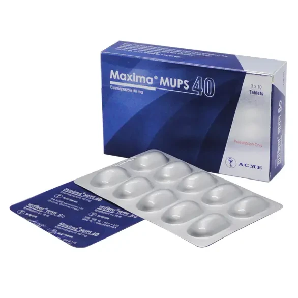Pack Image: Maxima MUPS 40 mg Tablet (3 x 10)