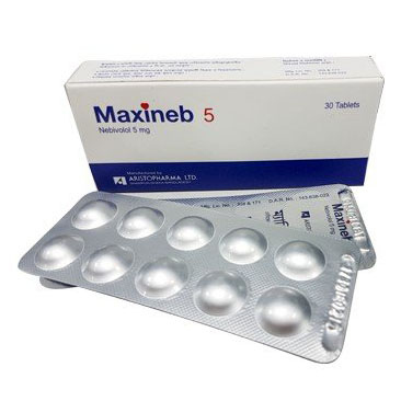 Pack Image: Maxineb 5 mg Tablet (3 x 10)