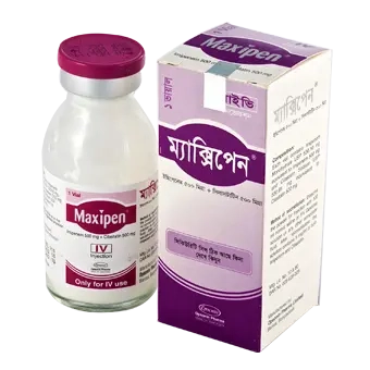 Pack Image: Maxipen (500 mg Injection (1's pack)