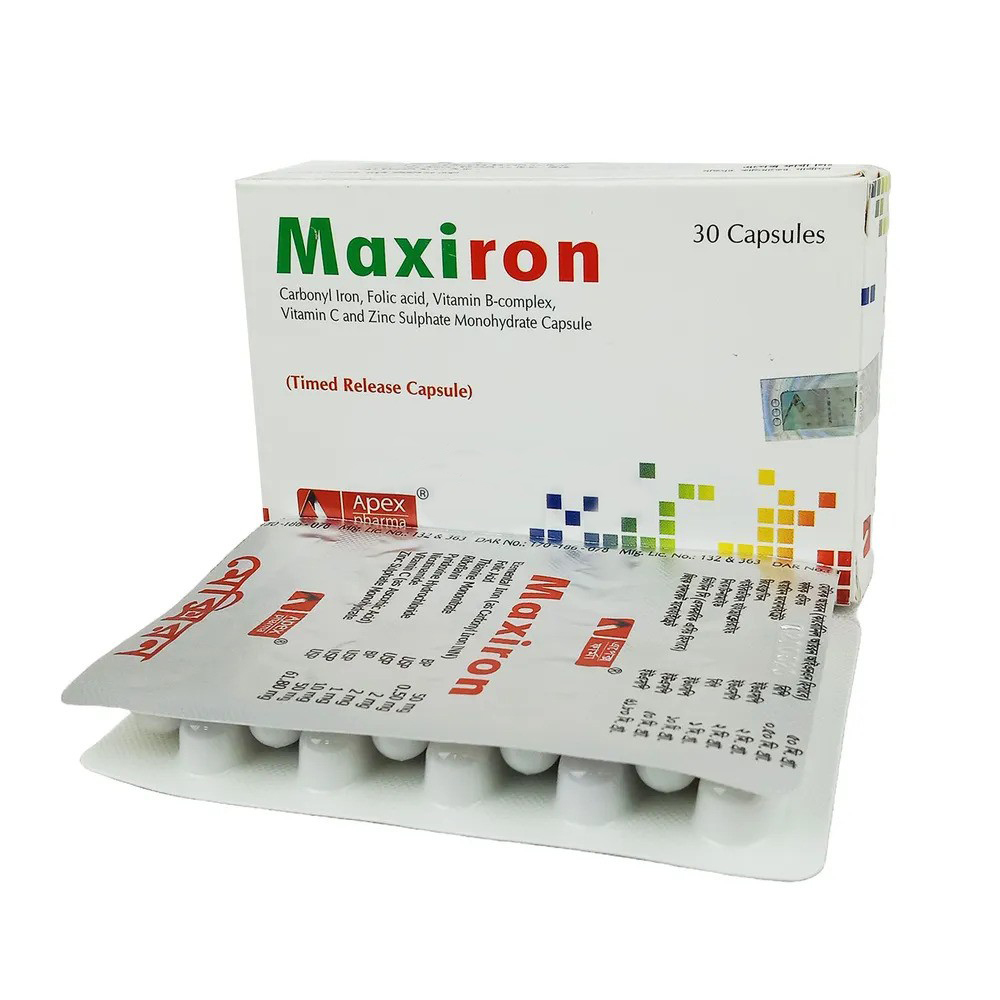 Pack Image: Maxiron  Capsule (3 x 10)