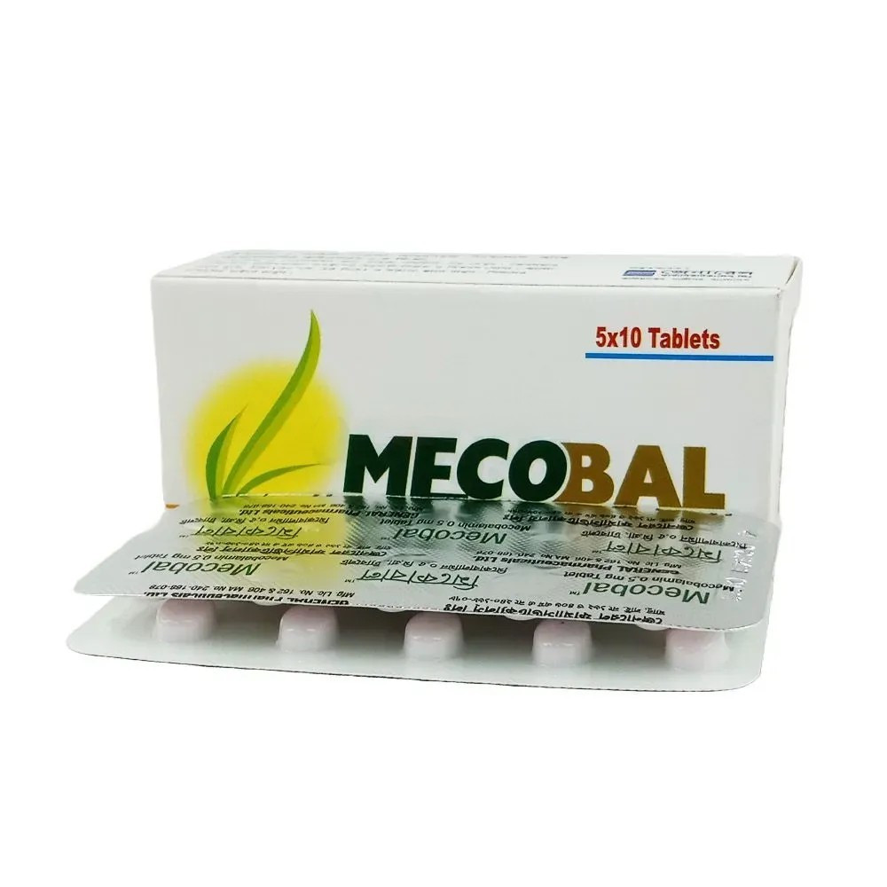 Pack Image: Mecobal 500 mcg Tablet (5 x 10)