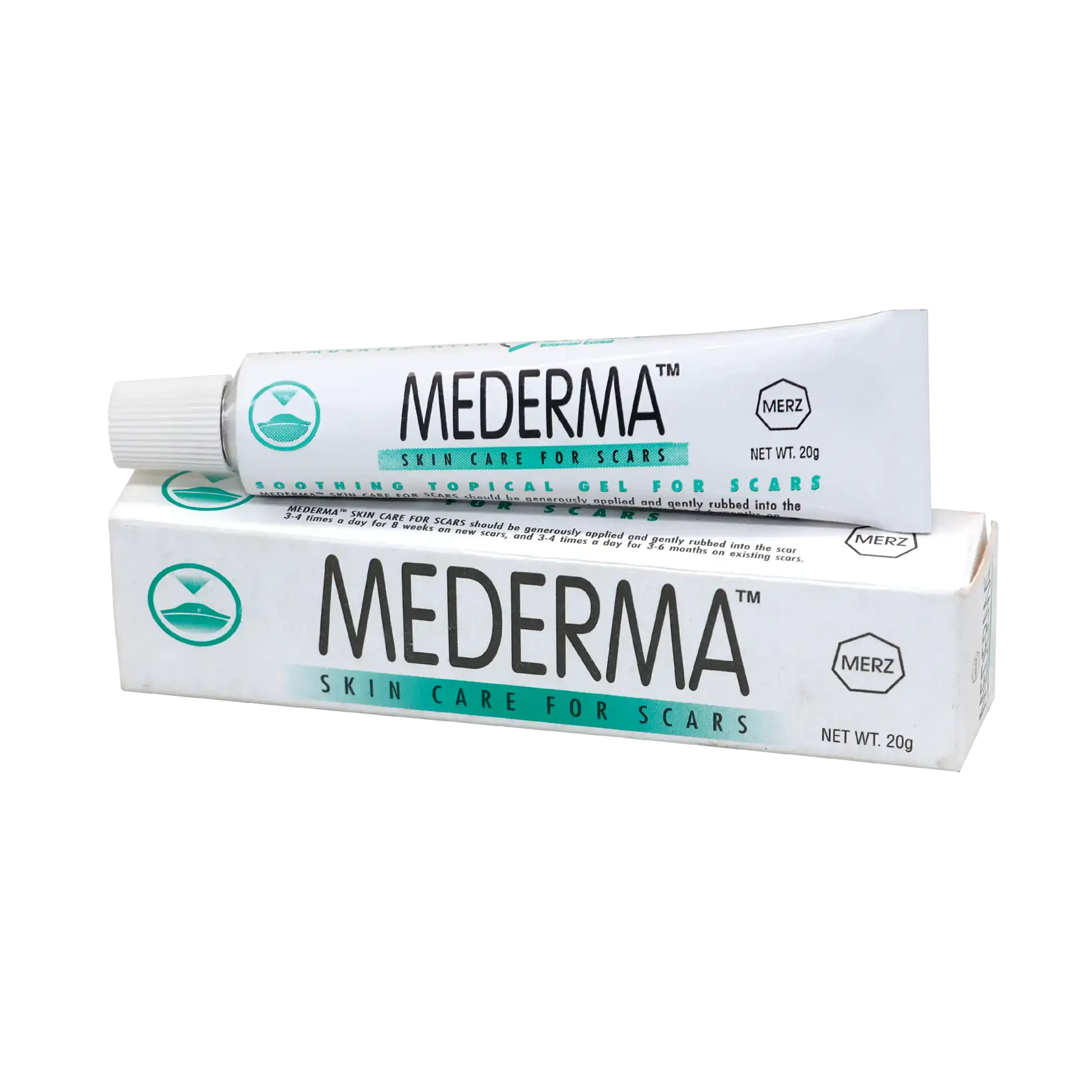 Pack Image: Mederma (Skin care for scars) 20 gm Gel (20 gm tube)