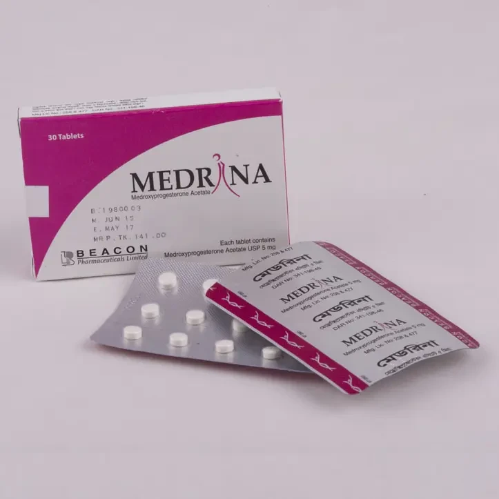 Pack Image: Medrina 5 mg Tablet (2 x 15)