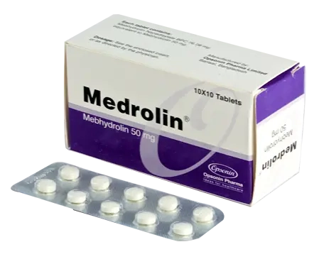 Pack Image: Medrolin 50 mg Tablet (10 x 10)