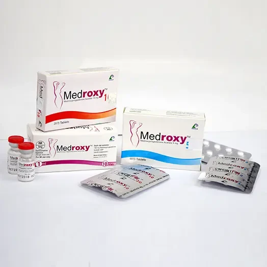 Pack Image: Medroxy 10 mg Tablet (2 x 15)