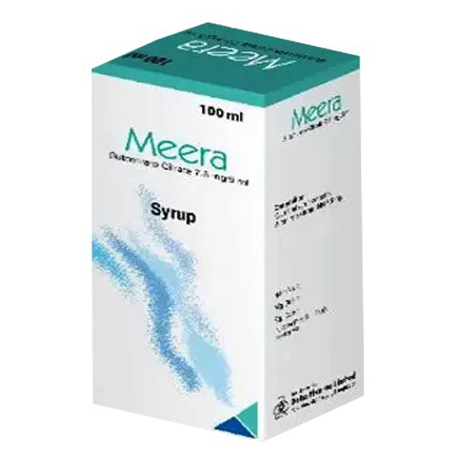 Pack Image: Meera 7.5 mg Syrup (100 ml bottle)