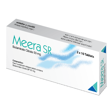 Pack Image: Meera SR 50 mg Tablet (2 x 10)