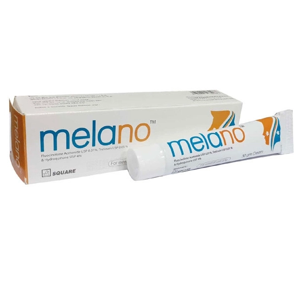 Pack Image: Melano 0.01% 4% Cream (30 gm tube)