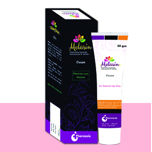 Pack Image: Melasin 0.01% 4% Cream (30 gm tube)