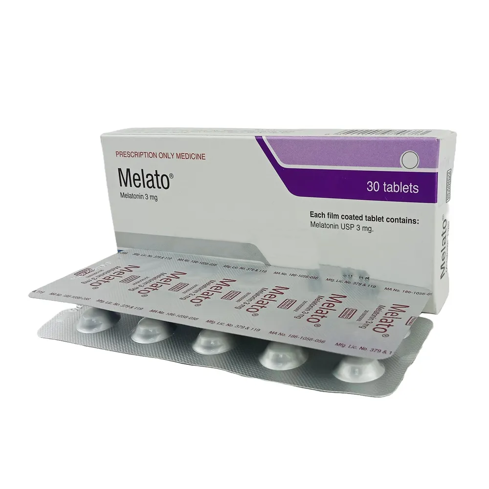 Pack Image: Melato 3 mg Tablet (3 x 10)