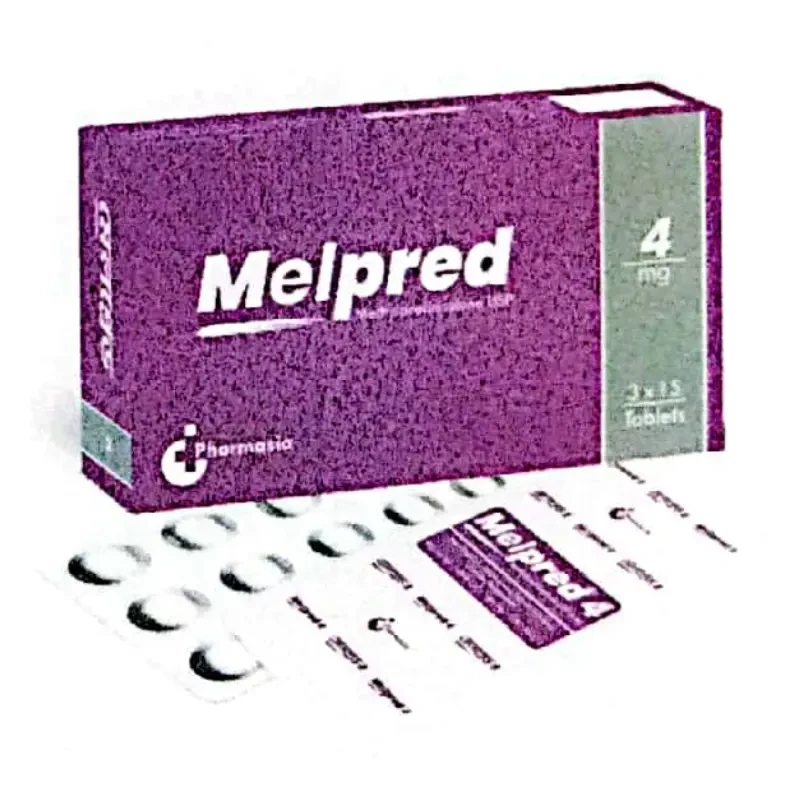 Pack Image: Melpred 4 mg Tablet (3 x 15)