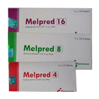 Pack Image: Melpred 16 mg Tablet (3 x 10)
