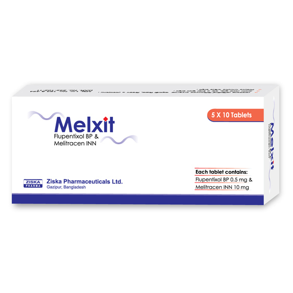 Pack Image: Melxit 0.5 mg Tablet (5 x 10)