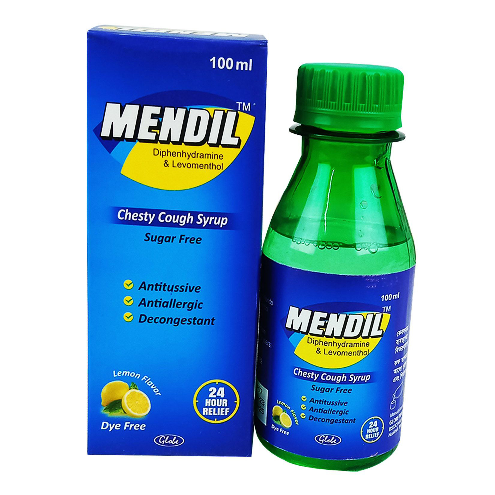 Pack Image: Mendil (14 mg Syrup (100 ml bottle)