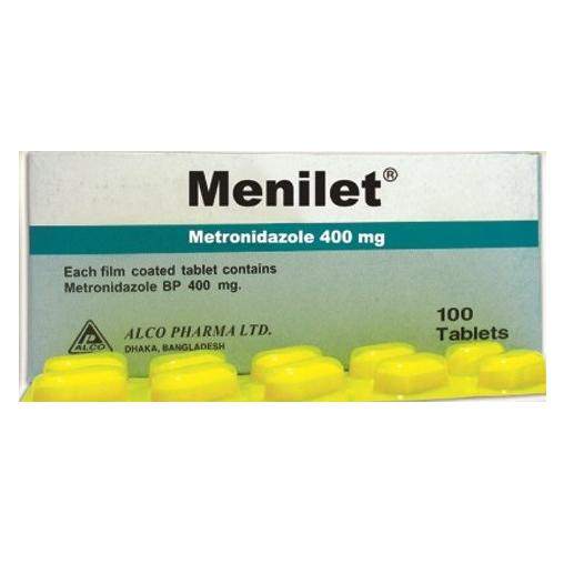 Pack Image: Menilet 400 mg Tablet (10 x 10)