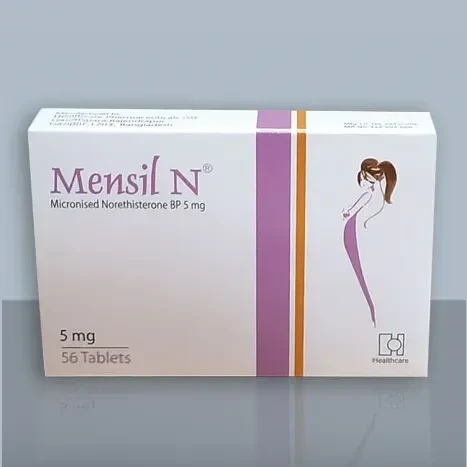 Pack Image: Mensil N 5 mg Tablet (4 x 15)