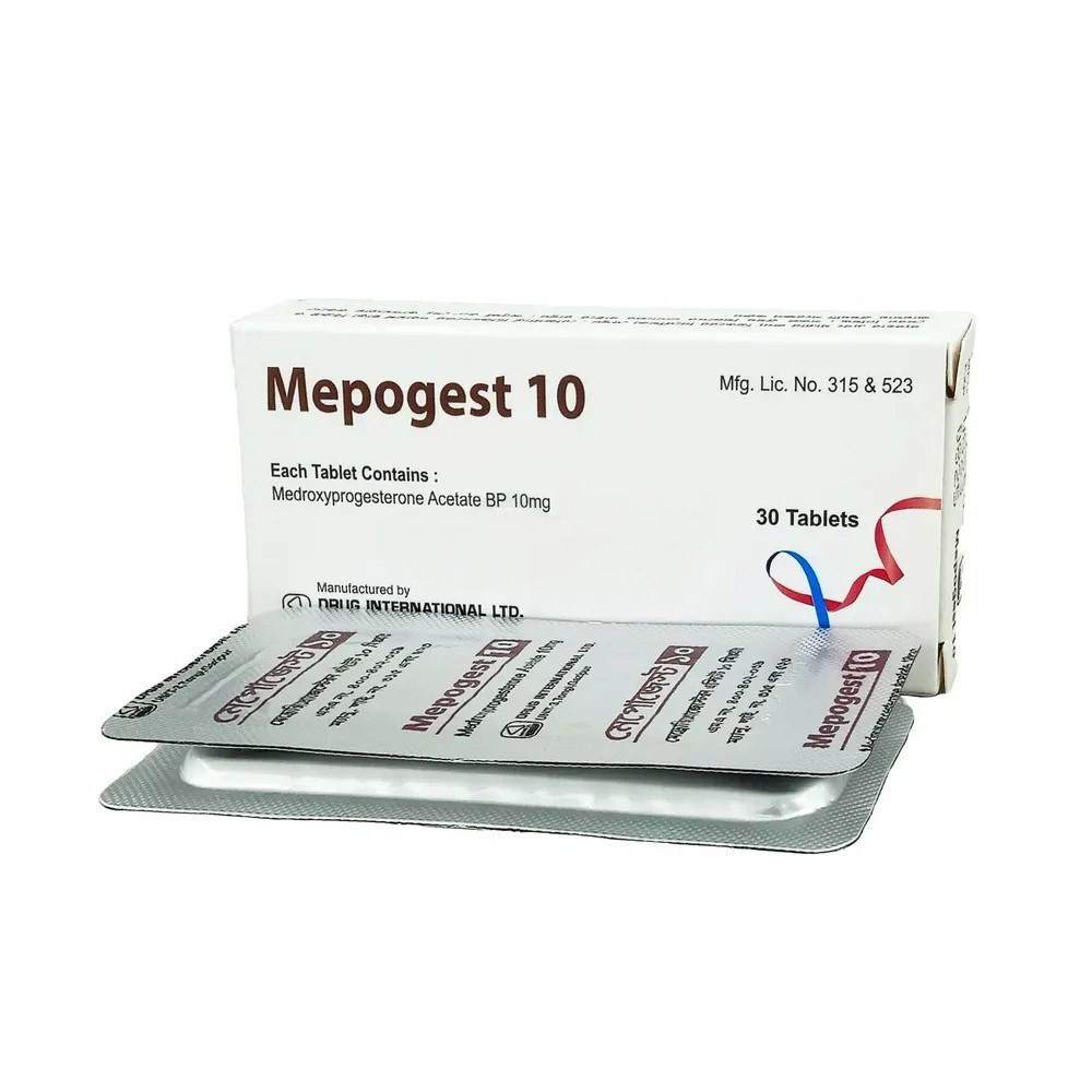 Pack Image: Mepogest 10 mg Tablet (3 x 10)