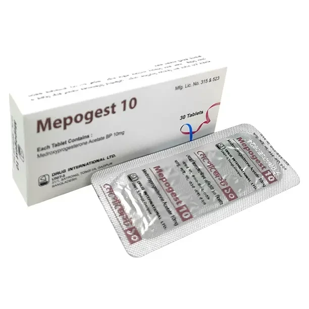 Pack Image: Mepogest 10 mg Tablet (3 x 10)