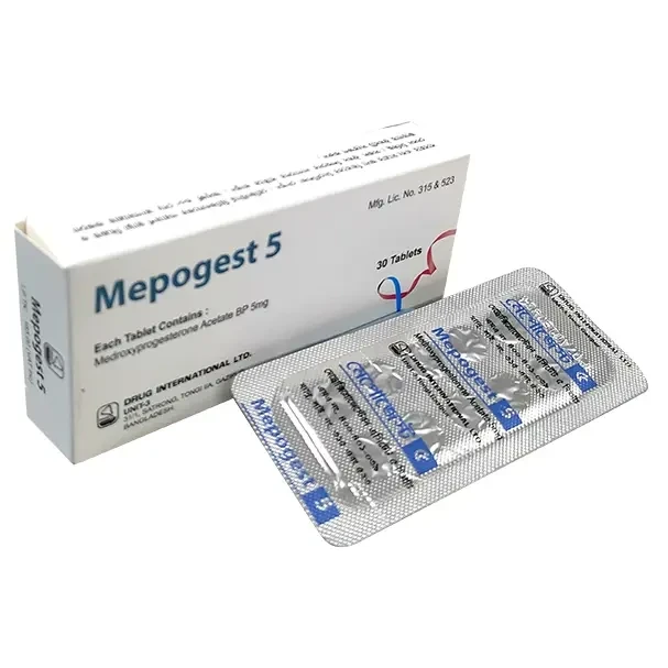 Pack Image: Mepogest 5 mg Tablet (3 x 10)