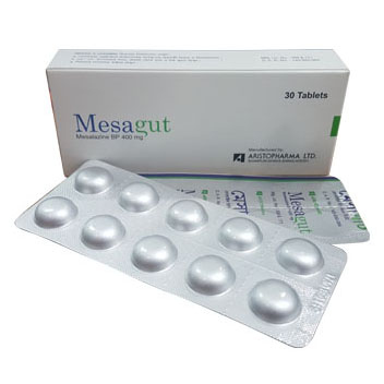 Pack Image: Mesagut 400 mg Tablet (3 x 10)